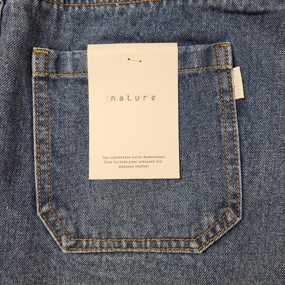 NWT Windsor Nature Good Day Buckle Detail Denim Skirt size Large - Picture 7 of 16